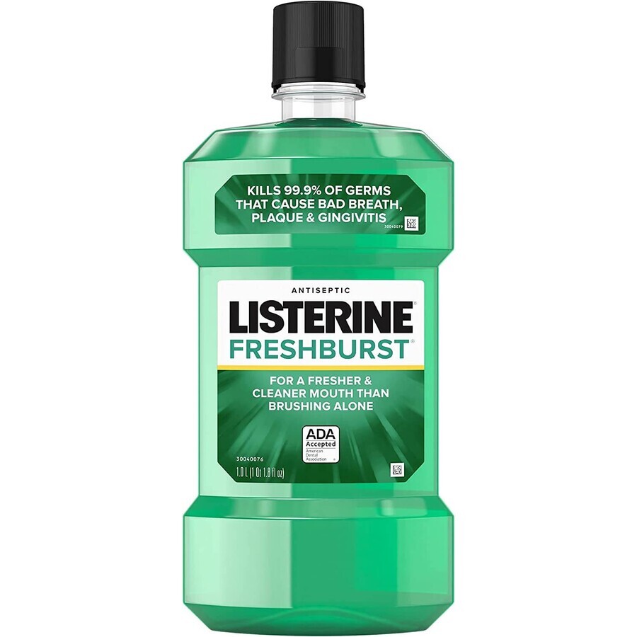 Apa de gură antiseptică Fresh Burst 1 litre, Listerine 