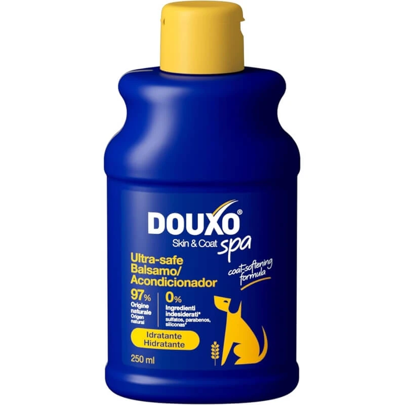 Ceva Animal Health Douxo spa Skin & Coat – Feuchtigkeitsspendender Conditioner für Fell und Kopfhaut mit Hafer, 250 ml