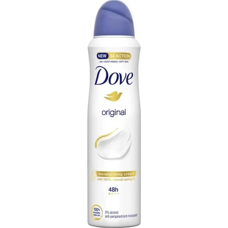 Dove Original - deodorant fără alcool, spray, 150 ml