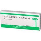 Acetylsalicylsäure 500mg, 20 Tabletten, Magistra