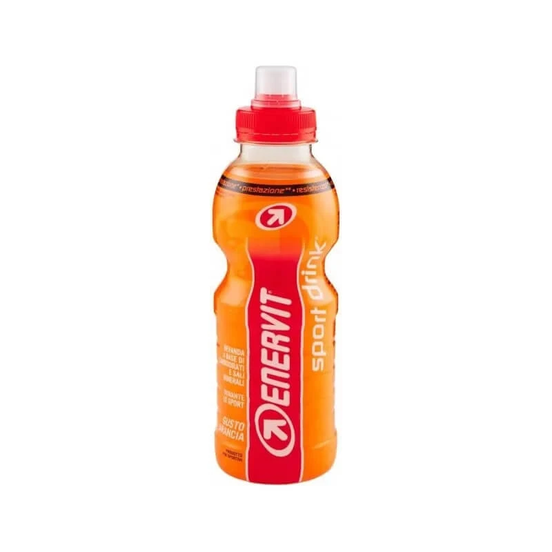Enervit Sportgetränk 500 ml, Orangengeschmack – Sportnahrungsergänzungsmittel