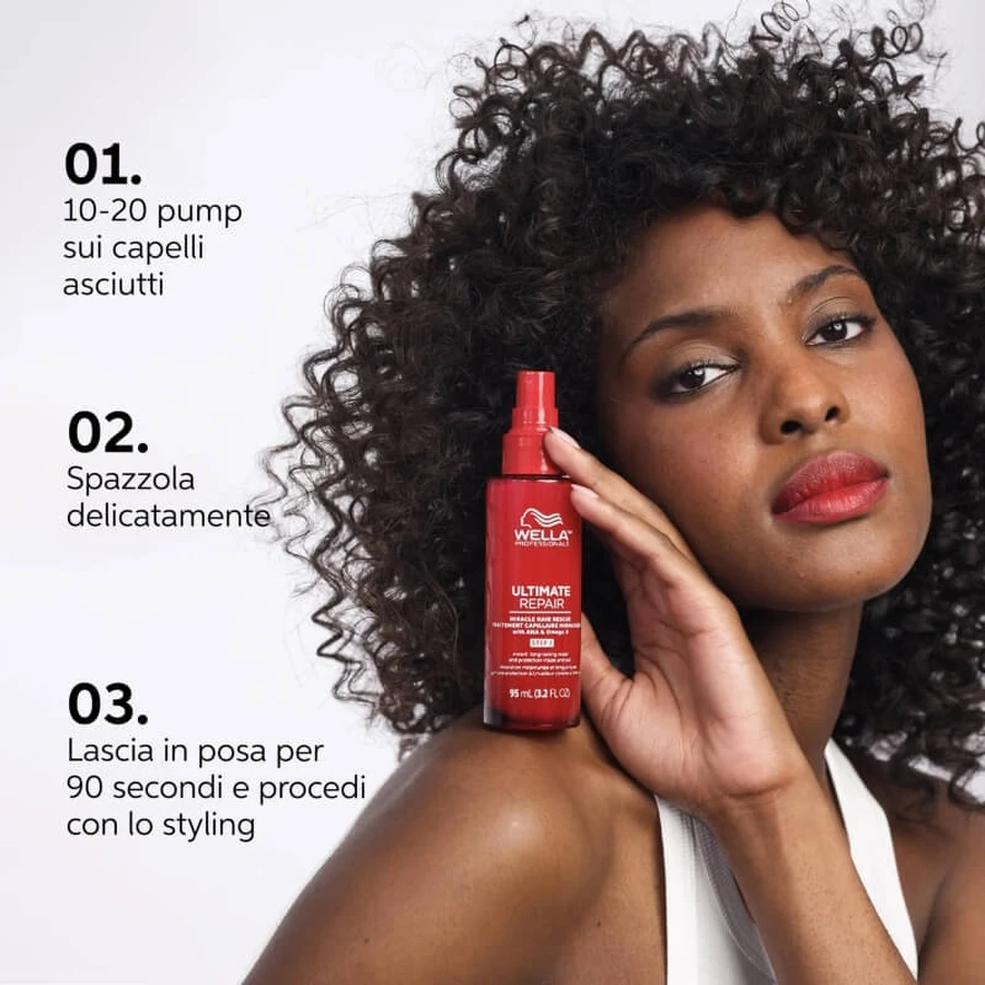 Wella Ultimate Repair Miracle Hair Rescue - Restorative Hair Treatment, 30 ml