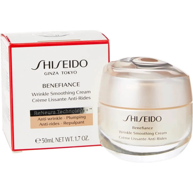 Shiseido Benefiance Faltenglättende Creme – Anti-Aging-Creme 50 ml
