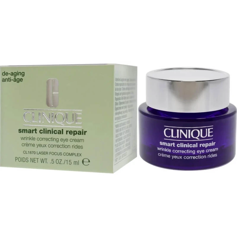 Clinique smart clinical repair - crema anti-rughe per il contorno occhi 15 ml