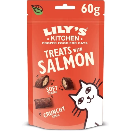 Lily's Kitchen Treats Lachs – Lachs-Snacks für Katzen 60 g 60 g