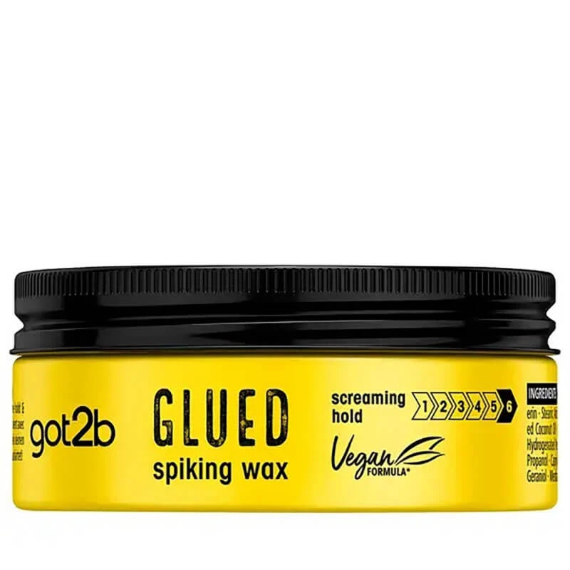 Got2b Spiking Wax – vegan, extra starker Halt, Haarwachs zum Umstylen, 75 ml