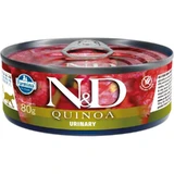 Farmina N&amp;d Quinoa Urinary Duck - Aliment complet pour chats adultes souffrant de troubles urinaires, 80 g
