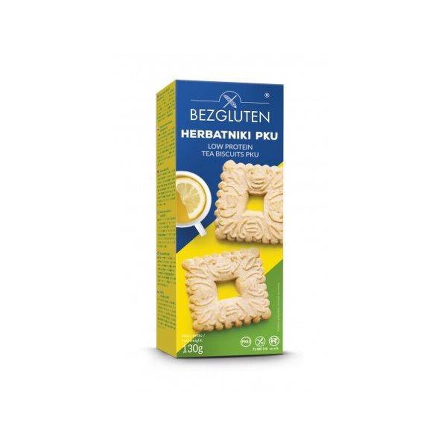 Biscuiti pentru ceai fara gluten x 130g, Bezgluten 