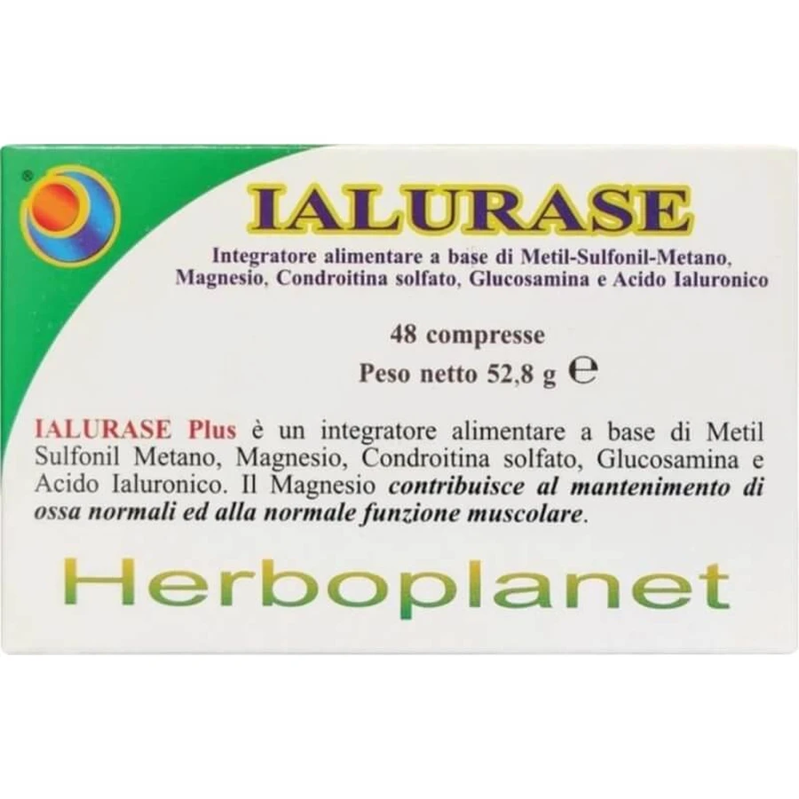 Ialurase Plus 48 tabletten - voedingssupplement voor gezonde gewrichten
