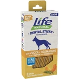 Life Natural Dental Sticks, średnie–duże, o smaku dyni i rozmarynu – przekąski dentystyczne dla dużych psów, 150 g