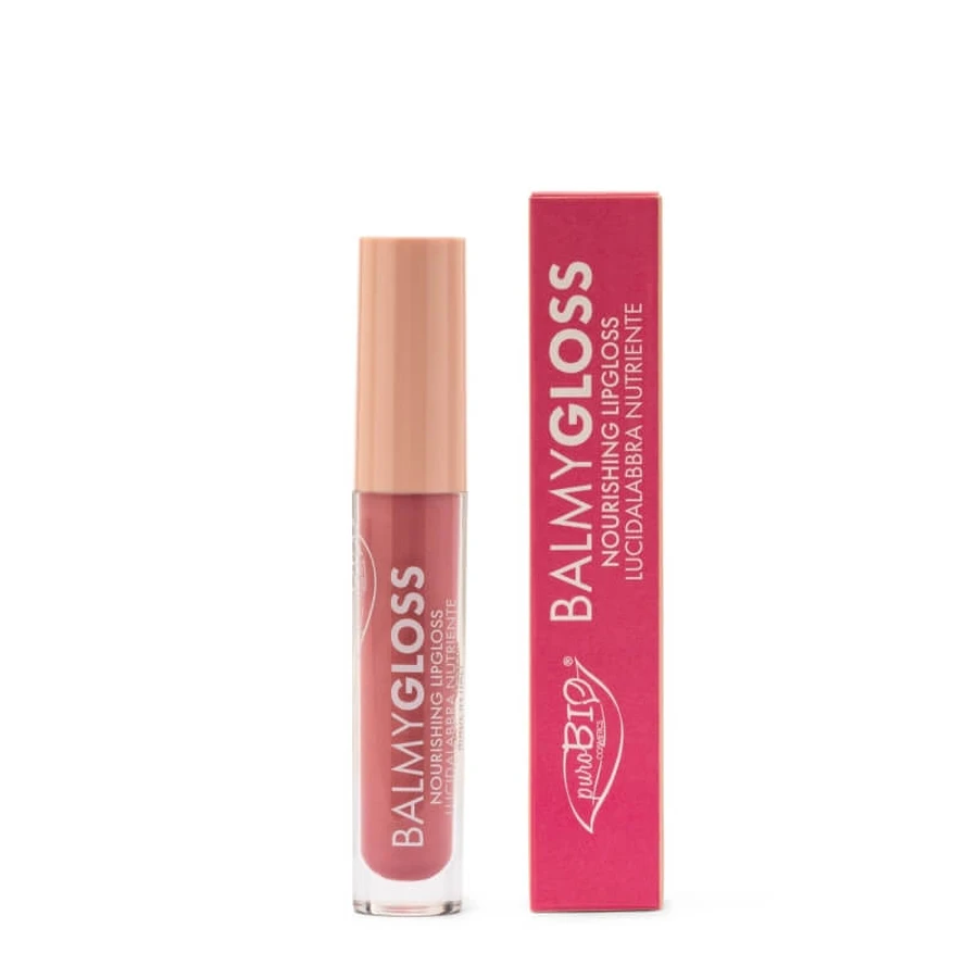 Puro bio balmy gloss – luciu de buze nr. 04 roz rece