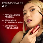 L’Oréal Paris Infaillible Skin Ink – fond de ten și corector nr. 290, nuanță medie-caldă