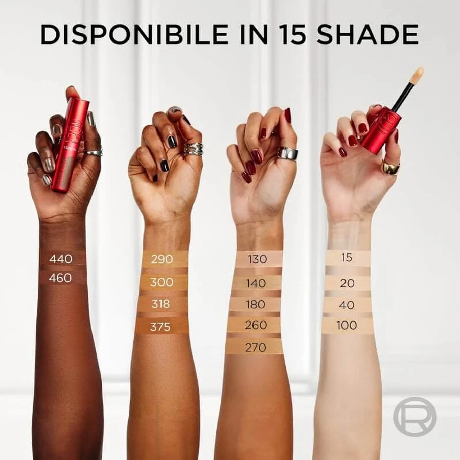 L’Oréal Paris Infaillible Skin Ink – fond de ten și corector nr. 290, nuanță medie-caldă