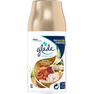Glade Spray Automático - Recambio de ambientador de sándalo y jazmín