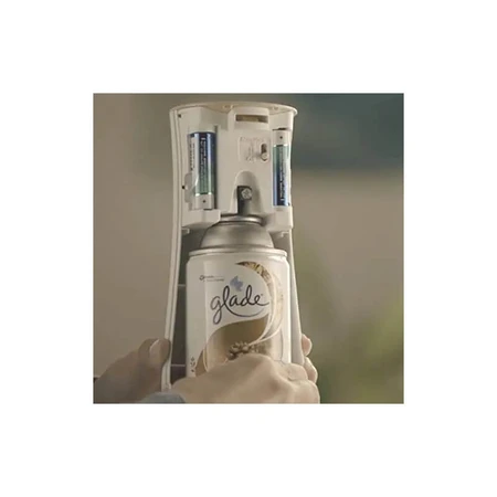 Glade Spray Automático - Recambio de ambientador de sándalo y jazmín