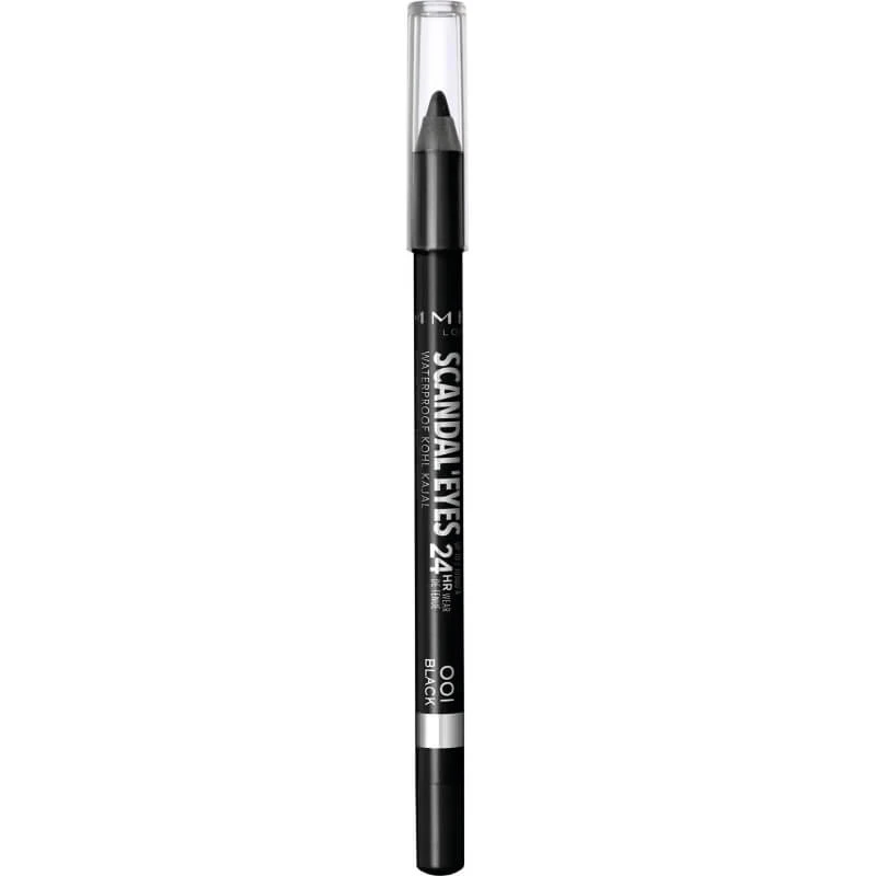 Rimmel Scandal'Eyes – Wasserfester Kajal-Augenstift Nr. 001 Schwarz