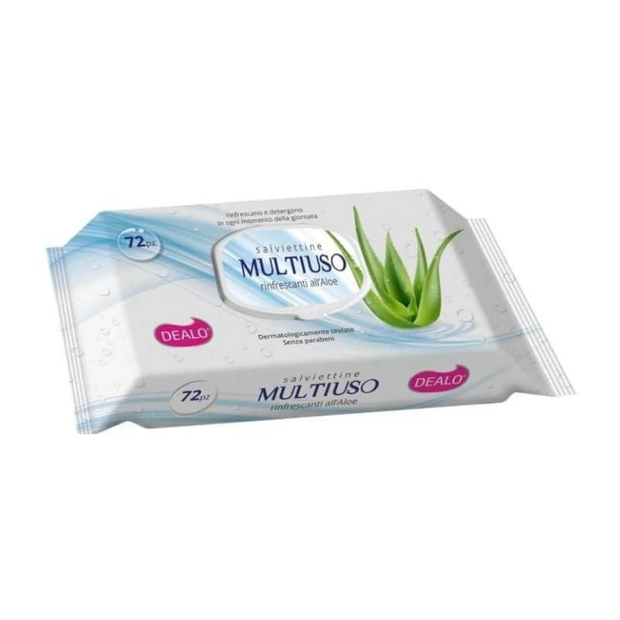 Dealo 72 lingettes multi-usages avec distributeur