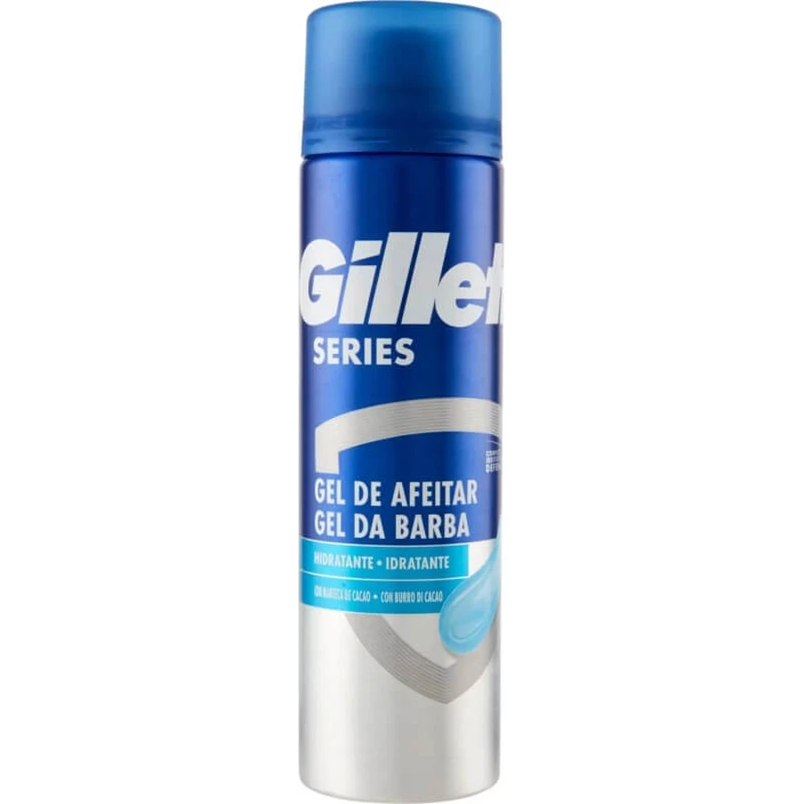 Gillette Series - Gel de rasage hydratant, 200 ml