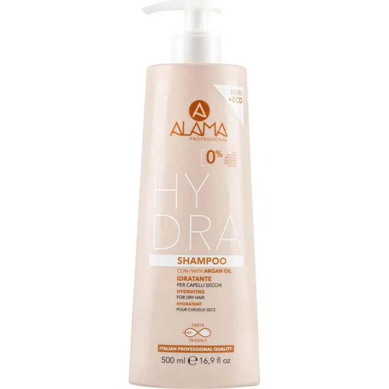 Alama Hydra – Feuchtigkeitsspendendes Shampoo für trockenes Haar, 500 ml