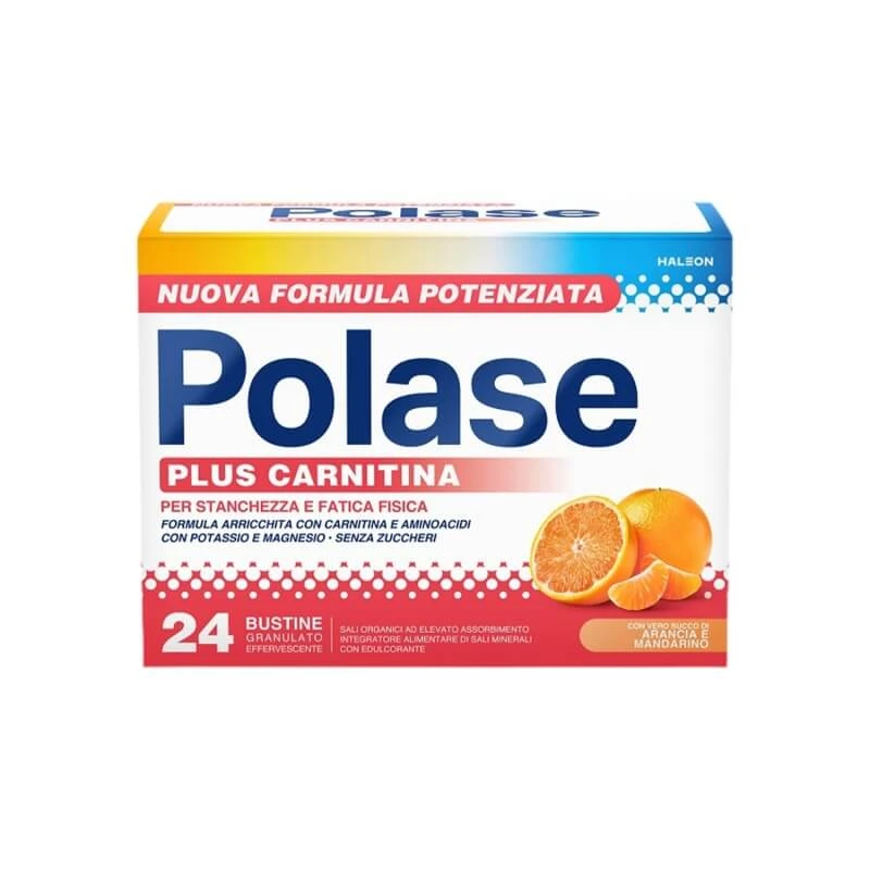 Polase Plus Carnitin, 24 Beutel – ein Nahrungsergänzungsmittel gegen Müdigkeit und körperliche Erschöpfung