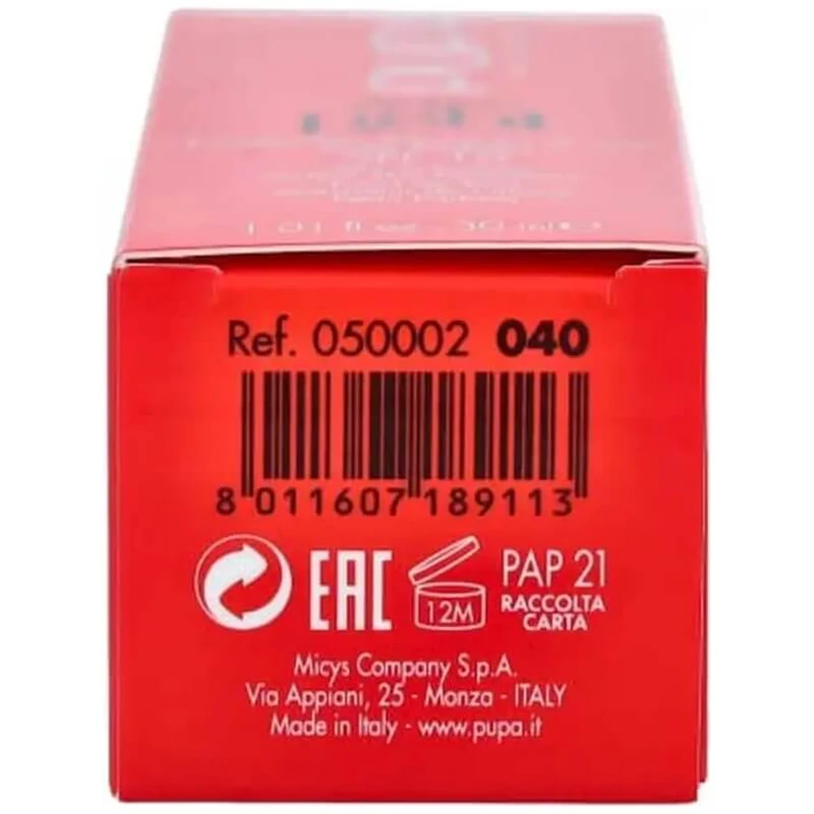 Pupa Active Light – fond de ten SPF 10, fără ulei, pentru un ten perfect – nr. 040