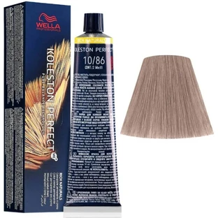 Wella Koleston perfect me+ - vopsea de păr nr. 10/86 blond platinat perlat cu nuanțe violete