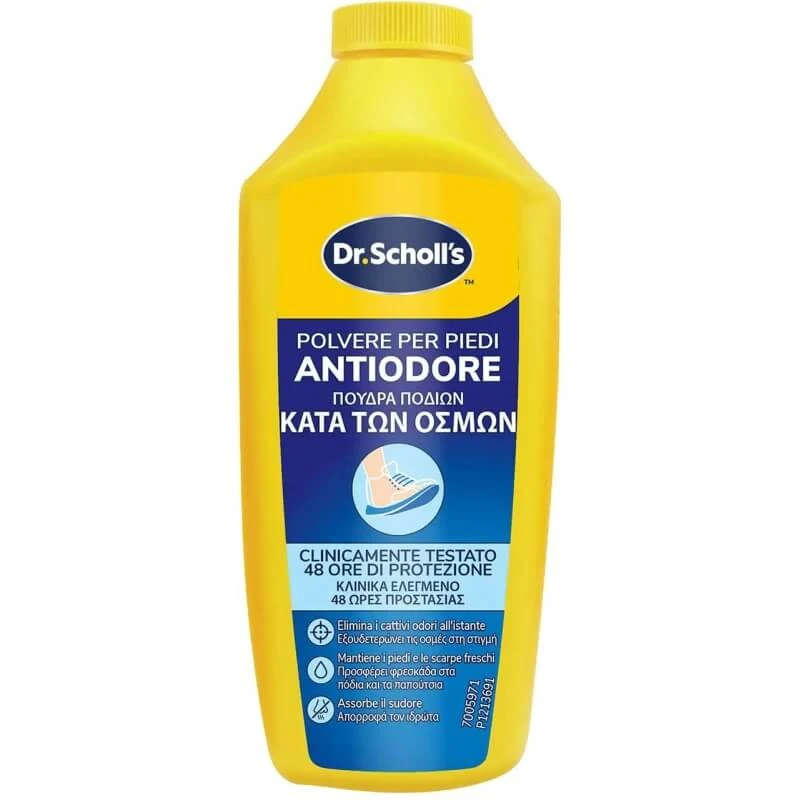 Scholl Anti-Geruchs-Fußpuder, 85 g
