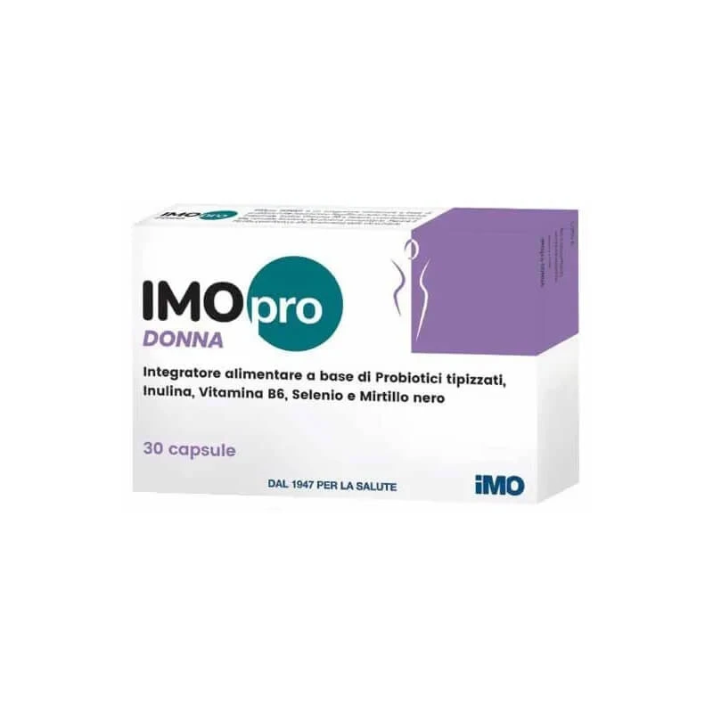 Imopro für Frauen, 30 Kapseln – ein Nahrungsergänzungsmittel zur Unterstützung des Gleichgewichts der Darmflora