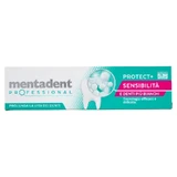 Mentadent Professional protect+ pastă de dinți remineralizantă, pentru sensibilitate și dinți mai albi, 75 ml