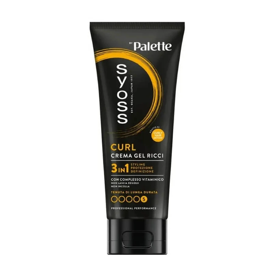 Palette Syoss - curl - crema gel ricci 250 ml