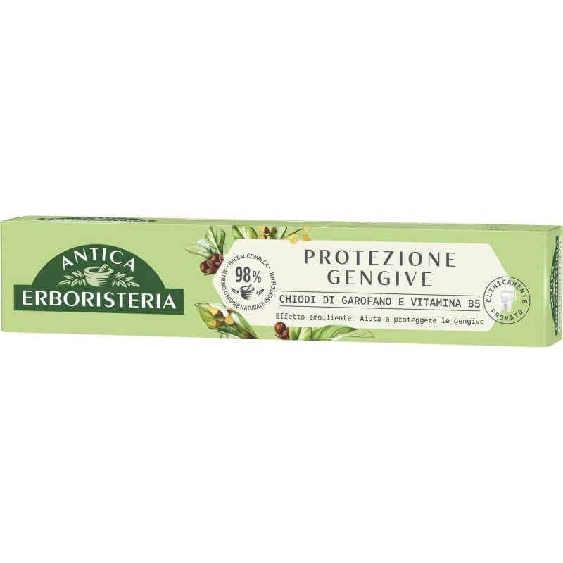 Antica Erboristeria Nelken und Vitamin B5 – Zahnpasta zum Schutz des Zahnfleisches 75 ml