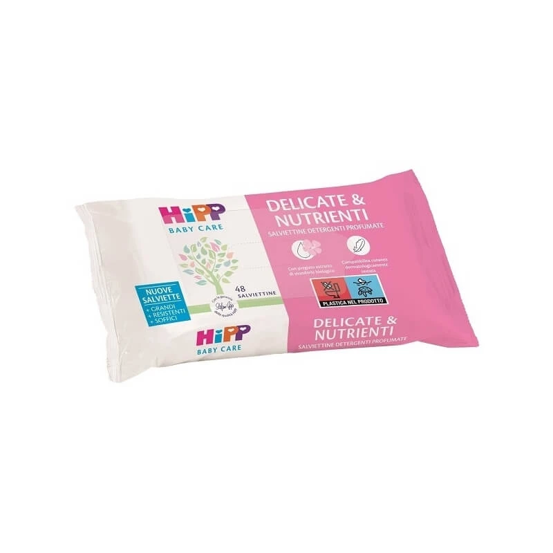Hipp Delicate & Nourishing – 48 Reinigungstücher für empfindliche Haut