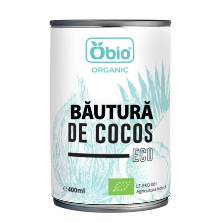 Glutenfreier Bio-Kokosnussdrink, 400 ml, Obio