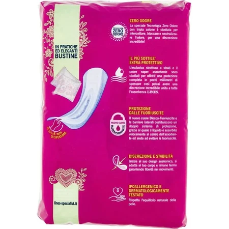 Lines specialist lady normal – 12 tampoane pentru incontinență ușoară