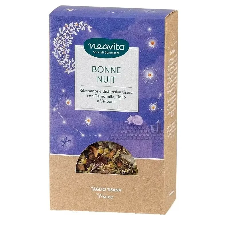Neavita Bonne Nuit Kräutertee, Nachfüllpackung mit losem Kräutertee, 65 g