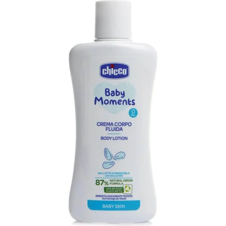 Chicco Baby Moments – cremă fluidă pentru corp 200 ml