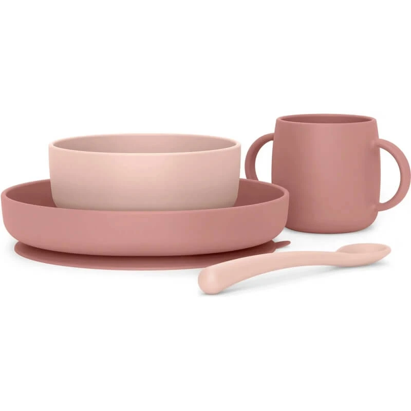 Suavinex Selection Color Essence 4m+ – Fütterungsset – Rosa