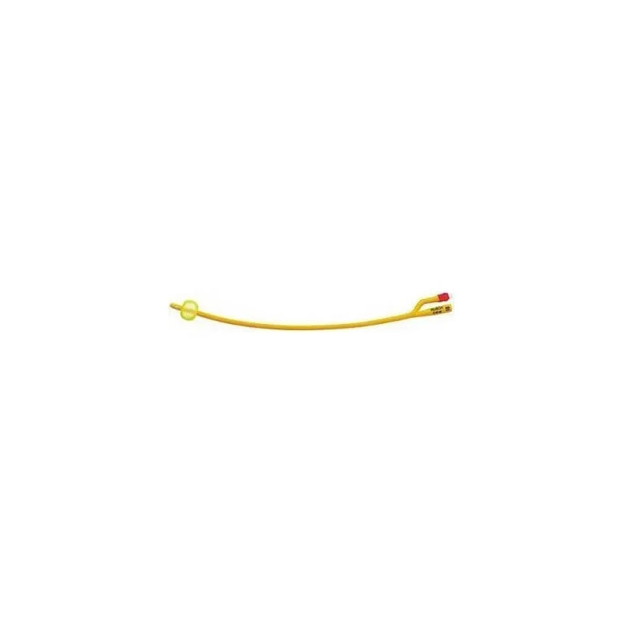 Foley - Silicone-coated latex urethral catheter, size 18