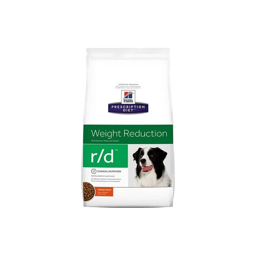 Hill's Prescription Diet r/d : croquettes pour chiens à faible teneur en calories destinées au contrôle du poids, 1,5 kg
