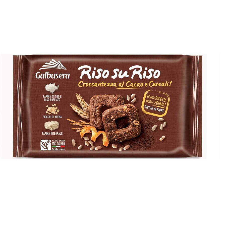 Kakao-Getreidegebäck Riso su Riso, 220 g, Galbusera Bewertungen