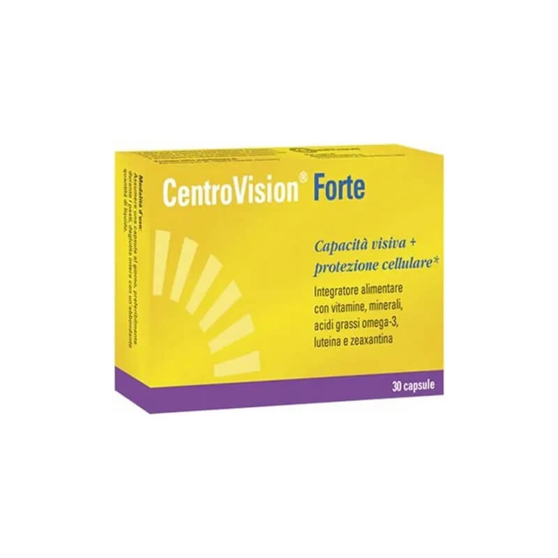 Centrovision Forte 30 Kapseln – Nahrungsergänzungsmittel für die Augengesundheit