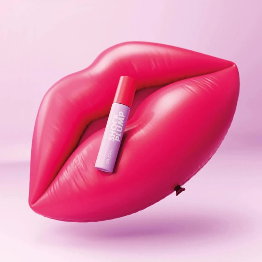 Pupa Shock Plump - Instant Volumizing Lip Gloss No. 004 Cherry Cola