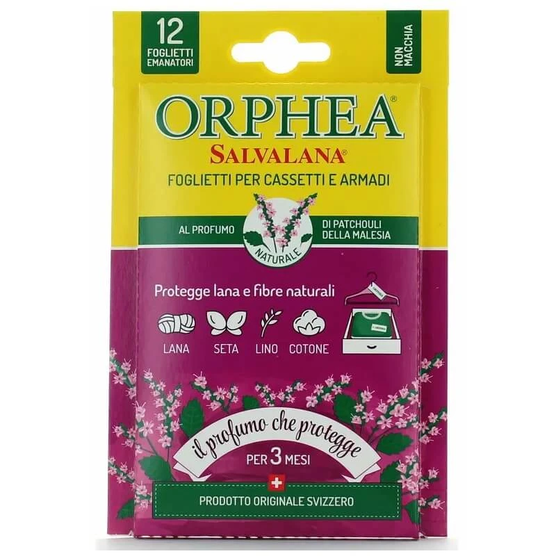 Orphea Salvalana – 12 Bögen für Schubladen und Schränke