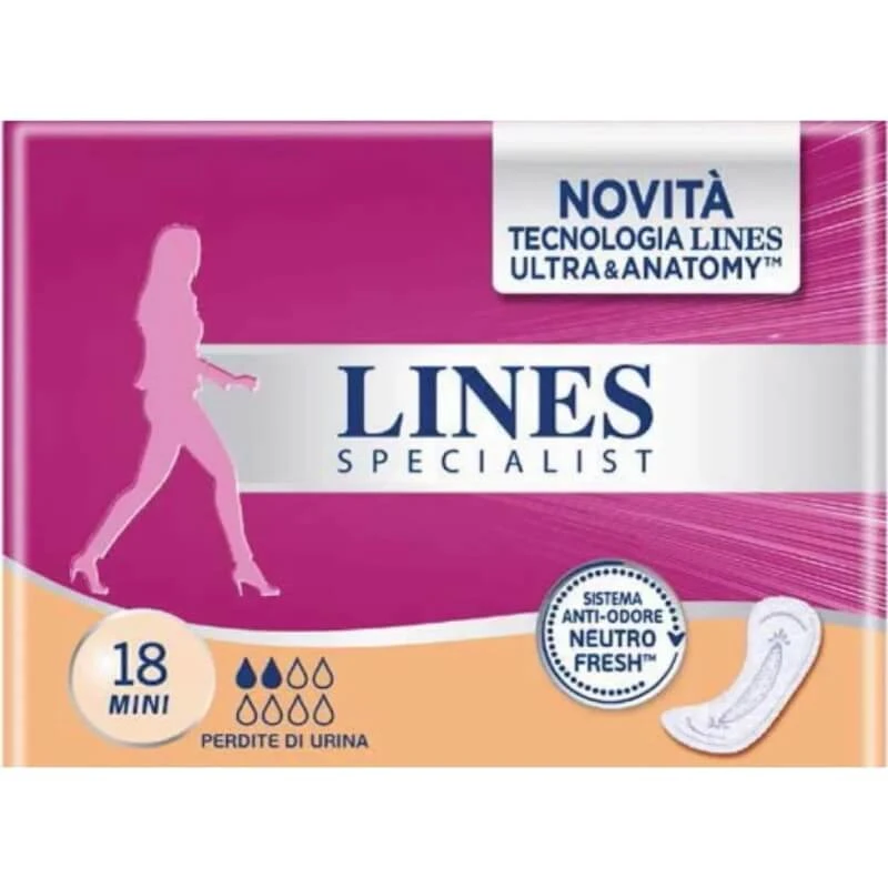 Lines Specialist Lady Mini – 18 Binden für leichte Inkontinenz