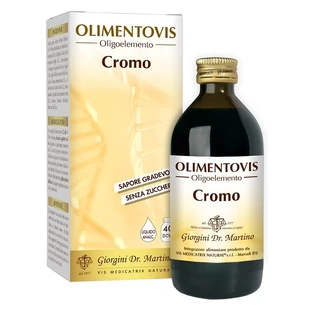 Dr. giorgini olimentovis cromo 200 ml - integratore per il metabolismo dei macronutrienti e la glicemia
