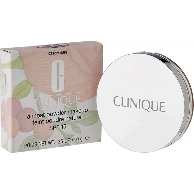 Clinique Almost Powder Makeup LSF 15 – Kompakt-Foundation – Nr. 03 Light