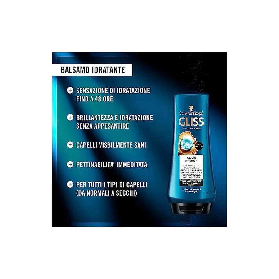 Testanera Gliss - Air Repair Aqua Revive - Moisturizing Conditioner 200 ml