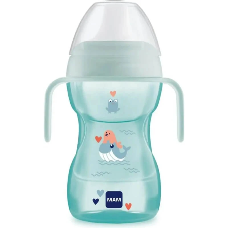 Mam Fun to Drink-Becher – 270 ml, blauer Becher