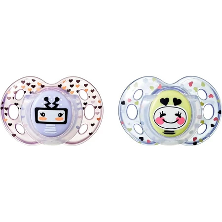 Tommee Tippee Fun Style – 2 Schnuller, 18–36 Monate