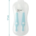 Set de couverts de voyage Kiokids pour enfants à partir de 4 mois - Bleu clair